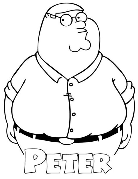 Family Guy (Cartoons) – Free Printable Coloring Pages