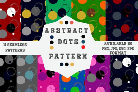 Abstract Dot Pattern Graphic by Pleasant Patterns · Creative Fabrica