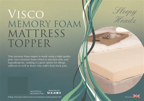 Memory Foam Mattress Topper - 3" - MiBed