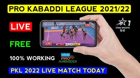 PKL Live : Pro Kabaddi 2021/22 Live Streaming PKL Live Match Today - Watch PKL All Match Live ...