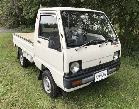 No Reserve: 1990 Mitsubishi Minicab Pickup 4WD 4-Speed for sale on BaT ...