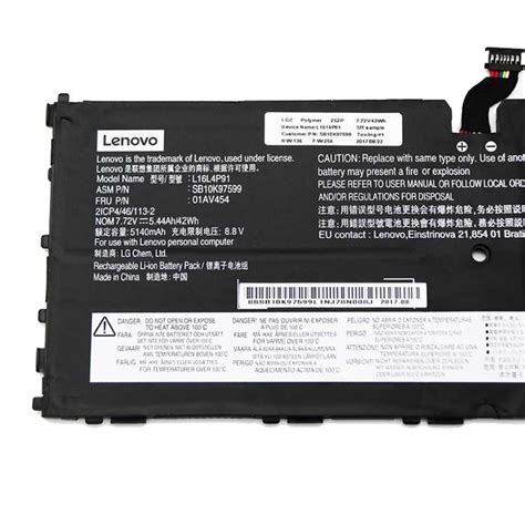 Lenovo Thinkpad X1 Tablet gen 3 battery,laptop batteries pack for li-ion Lenovo Thinkpad X1 ...