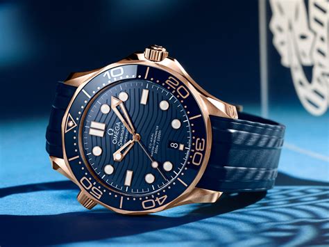 OceanicTime: OMEGA Seamaster Diver 300M BLUE CERAMIC & Sedna™ GOLD