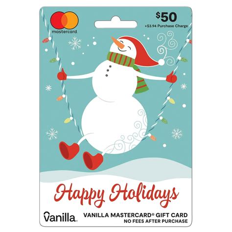 $50 Vanilla Mastercard® Gift Card - Holiday - Walmart.com - Walmart.com