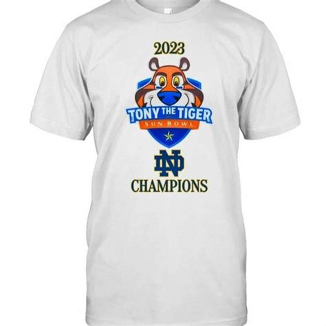 Stream Notre Dame Fighting Irish Champions 2023 Tony the Tiger Sun Bowl ...