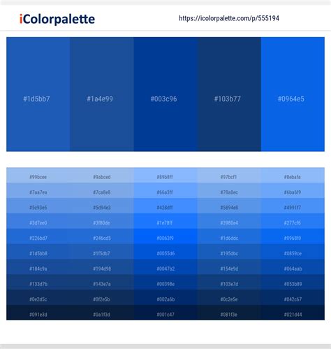 69 Latest Color Schemes with Dark Blue And Midnight Blue Color tone combinations | 2024 ...