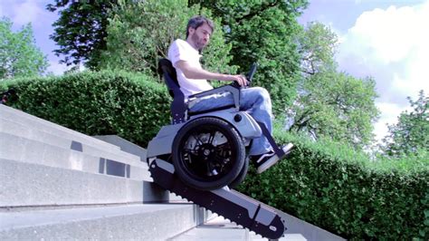 Scalevo - The Stairclimbing Wheelchair - ETH Zurich - YouTube