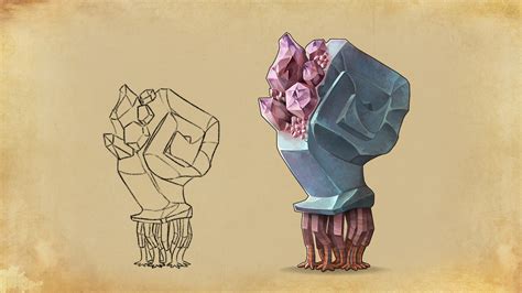 ArtStation - Elemental creatures