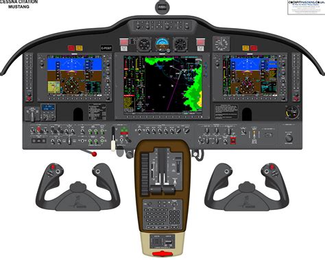 Cessna Citation Mustang Cockpit Poster - Etsy UK