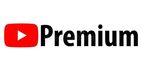 YouTube Premium Logo. YouTube is a Video-sharing Website. Youtube Premium Icon Editorial Image ...