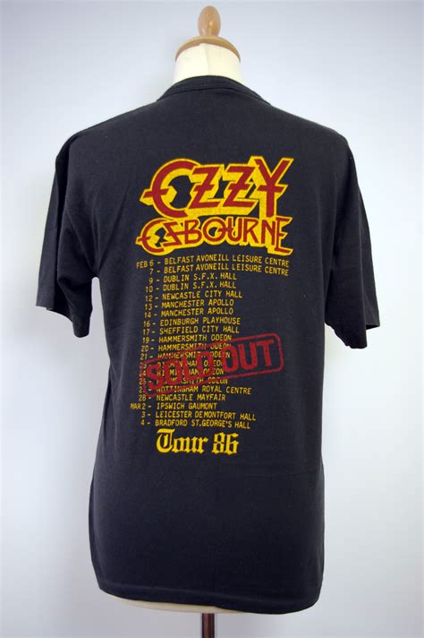 Home of Metal | Ozzy Osbourne 1986 tour t-shirt