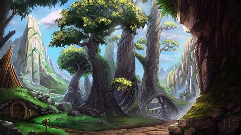 Forest Habitat Drawing at PaintingValley.com | Explore collection of ...