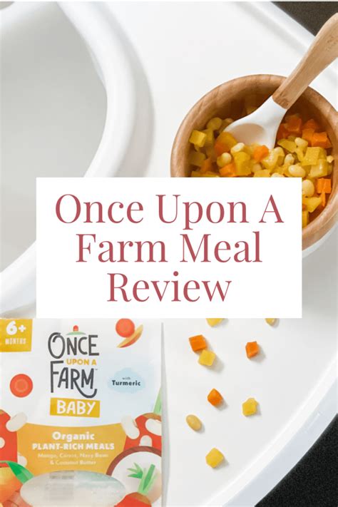 Once Upon A Farm Meal Review