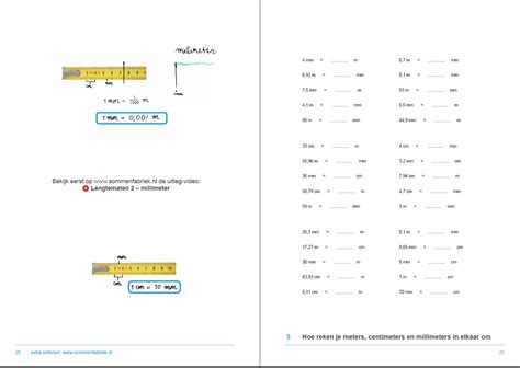 Werkboek Metrieke Stelsel groep 7 en 8 - De Sommenfabriek