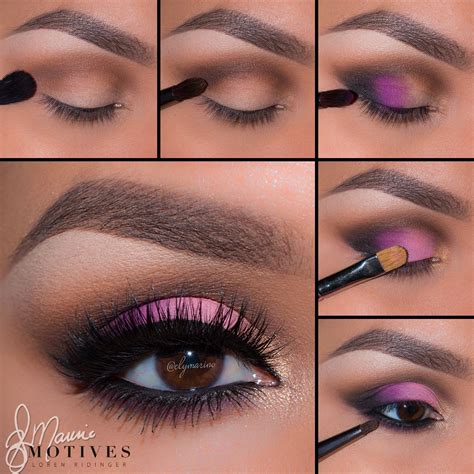 Pink Eye Shadow Look for October