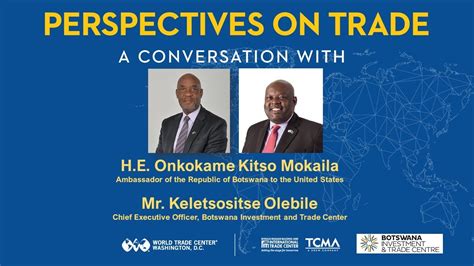 Perspectives on Trade: Embassy of Botswana - YouTube