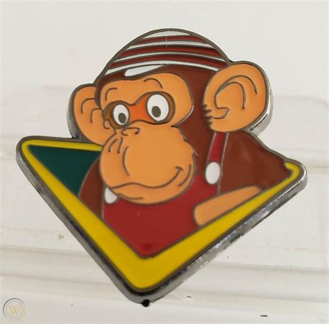 CHIM CHIM the MONKEY SPEED RACER CARTOON METAL ANIME COLLECTIBLE PIN ...