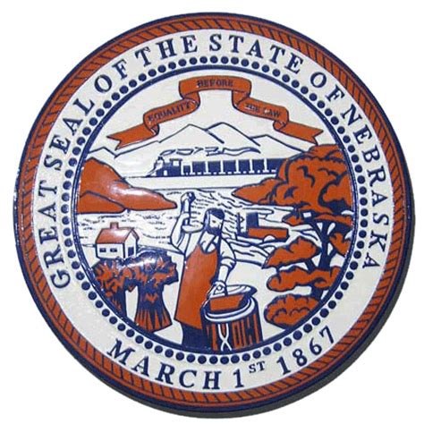 Nebraska State Seal Plaque – American Plaque Company – Military Plaques ...