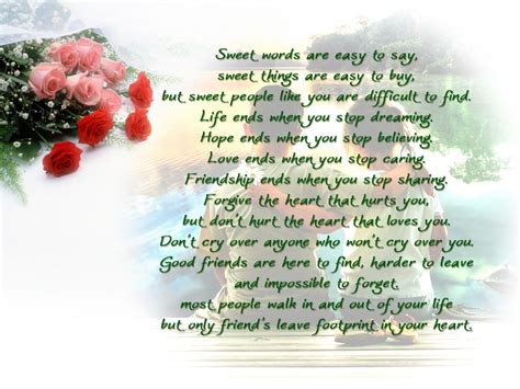 poems | Poetry for All: Poems on Friendship Happy Birthday Best Friend, Happy Birthday Wishes ...