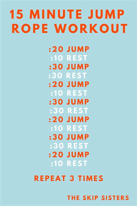 Pin on Jump Rope Workouts