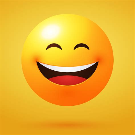 happy smile emoticon expression 3660836 Vector Art at Vecteezy