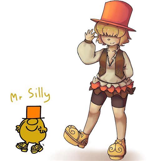 mr silly (from mr men) by me : r/MoeMorphism