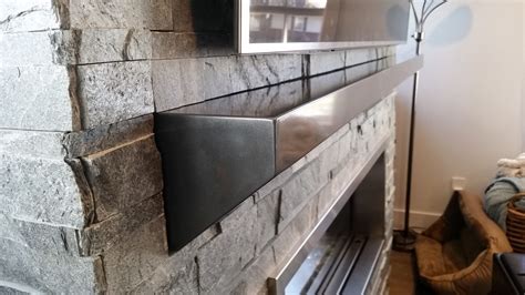 Steel Fireplace Mantel | 6L Designs