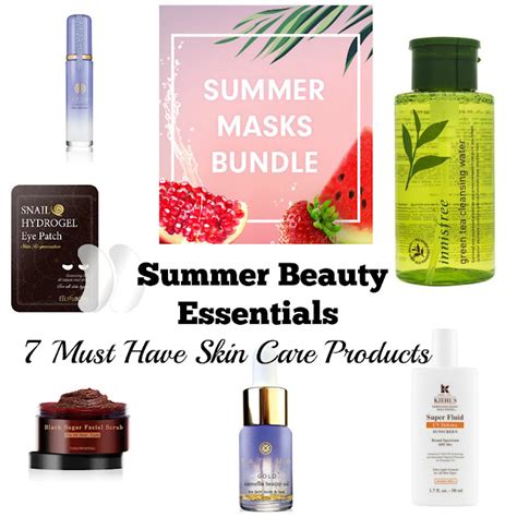 Summer Beauty Essentials ~ 7 Skin Care Must Haves - Corinna B's World