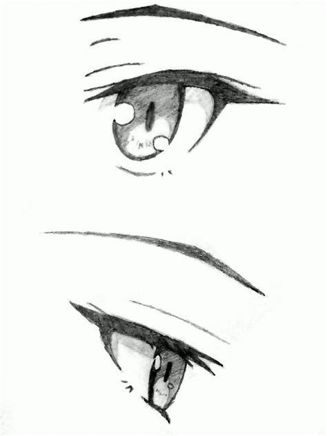 Shiina, Mashiro Eyes~ by Johnny-Jon.deviantart.com Anime Drawings Sketches, Anime Sketch ...