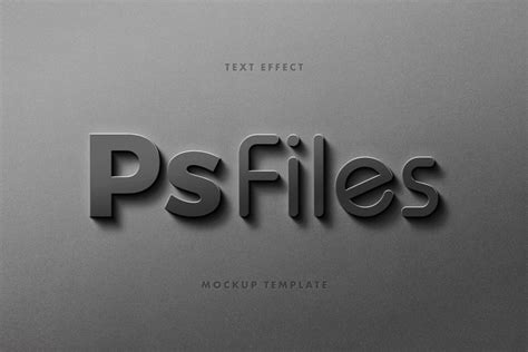 Free Steel Letter Text Effect Logo Mockup PSD - PsFiles