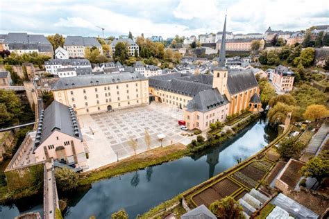 The Old Town of Luxembourg City Stock Image - Image of landscape, european: 95355319