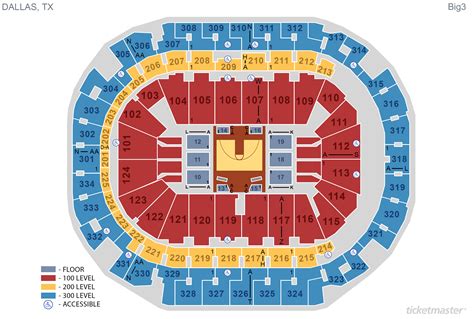 Seating Maps | American Airlines Center