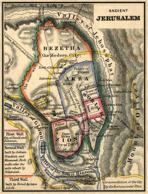 Bible Maps from the Israelites to present Time.