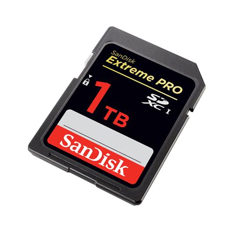 Western Digital & Sandisk Announce New 1TB Capacity SD Card