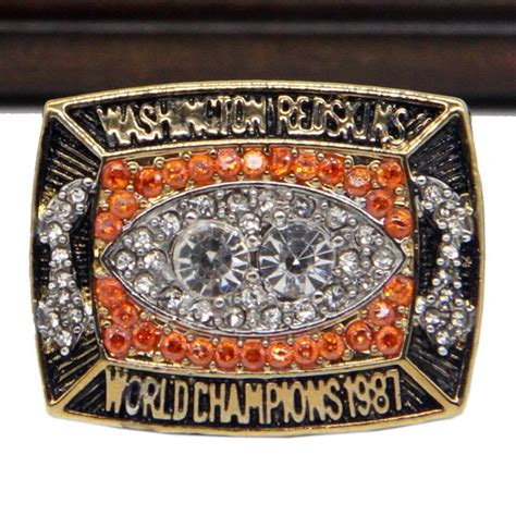 NFL 1987 Super Bowl XXII Washington Redskins Championship Replica Ring