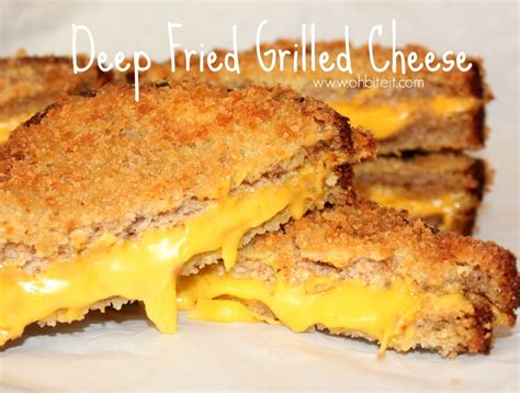 ~Deep Fried Grilled Cheese! - Oh Bite It