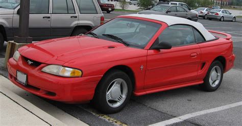 Archivo:94-98 Ford Mustang convertible.jpg - Wikipedia, la enciclopedia libre