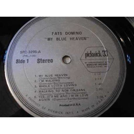 Fats Domino - My Blue Heaven LP Vinyl Record For Sale