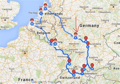 The Perfect European Road Trip Route: 8 Countries in 7 Days - Follow Me ...