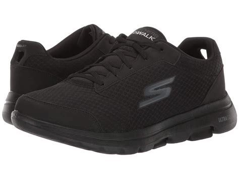 Skechers Synthetic Go Walk 5 - Qualify in Black for Men - Lyst