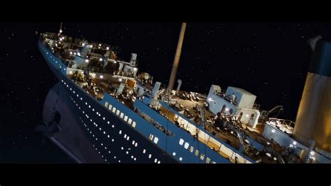 Titanic Movie Ship Sinking Scene