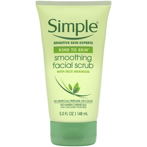 Simple Kind to Skin Smoothing Facial Scrub, 5 oz - Walmart.com