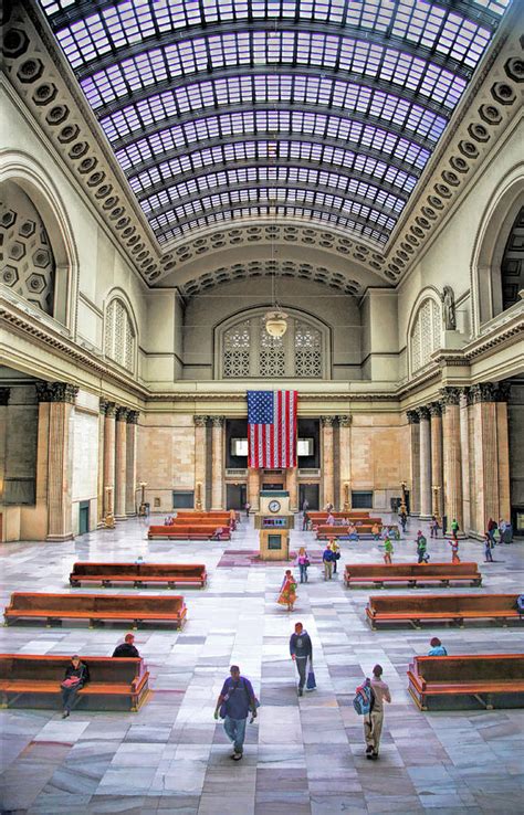 Chicago Union Station Grand Hall Painting by Christopher Arndt - Pixels