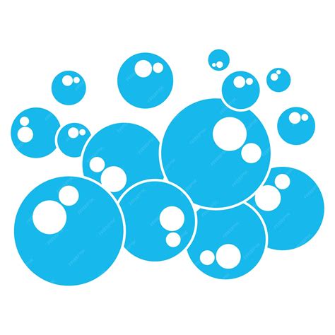 Premium Vector | Bubble logo template vector icon illustration design