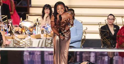 Emmy Awards 2022: Netizens Slam Jimmy Kimmel For Onstage Stunt During Quinta Brunson's Speech ...