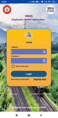 HRMS Railway Employee Login | Download Salary Pay Slip