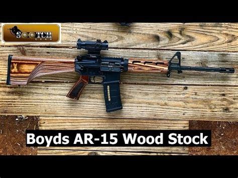 AR-15 Wood Stock from Boyds | ARO News