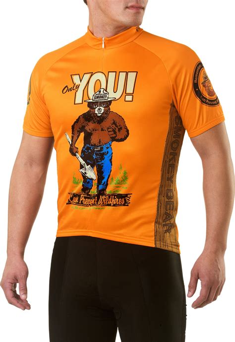 Retro Image Apparel Smokey Bear Bike Jersey - Men's | REI Co-op | Bike ...