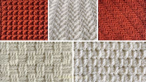 7 interesting, textured crochet patterns that use post stitches - Dora Does