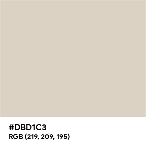 Light Neutral Wood color hex code is #DBD1C3